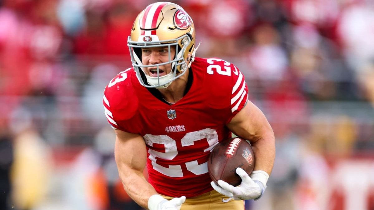 Christian McCaffrey의 아버지는 49ers 스타가 아킬레스 건염을 앓고 있다고 설명합니다-NBC Sports Bay Area & California