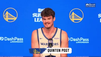 Rookie center Post shares how he can positively impact Warriors