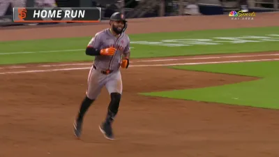 Ramos' late home run puts Giants back up two vs. Braves
