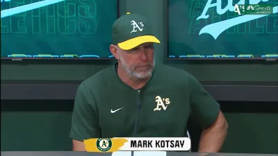 Kotsay dissects A's offensive outburst in win over Orioles