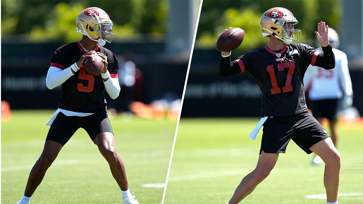 Backup Qb Getting Put In Why 49ers’ backup QB battle is underrated 2024 training camp storyline ...
