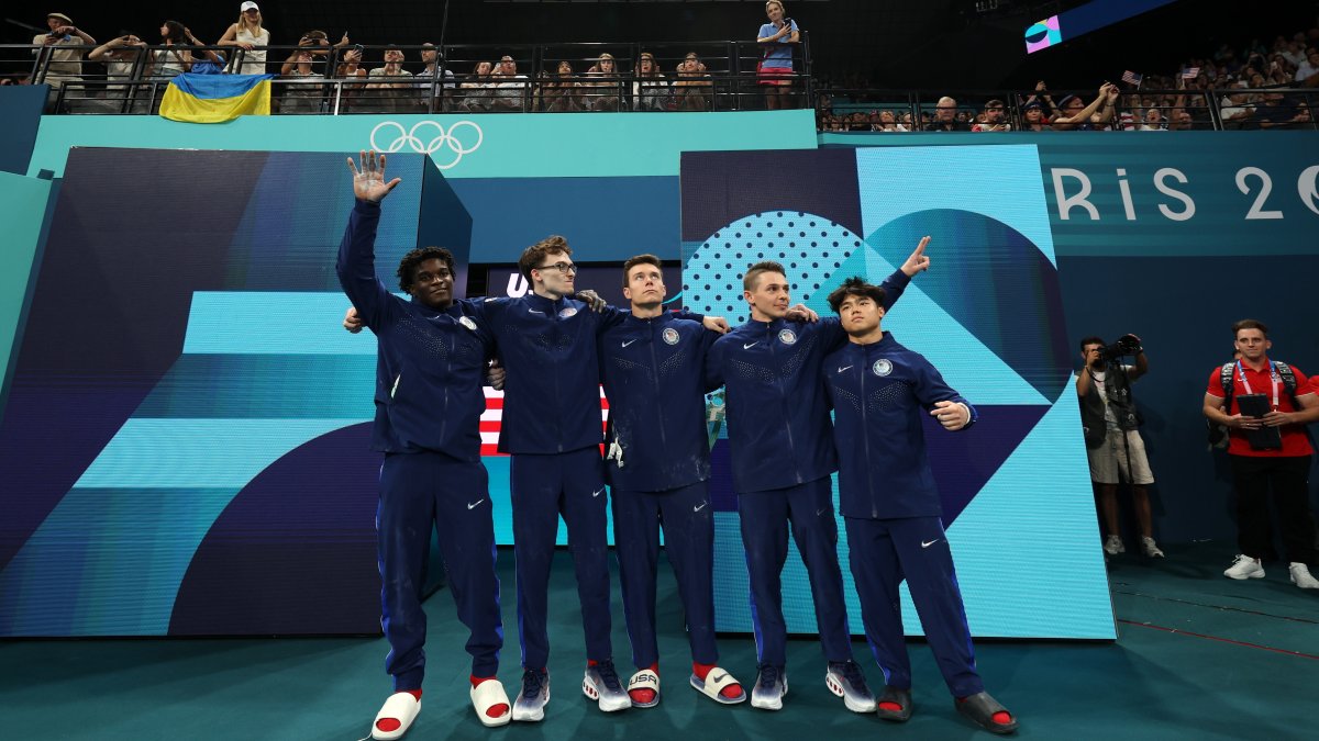 Men’s gymnastics team final US stuns with medal finish NBC Sports