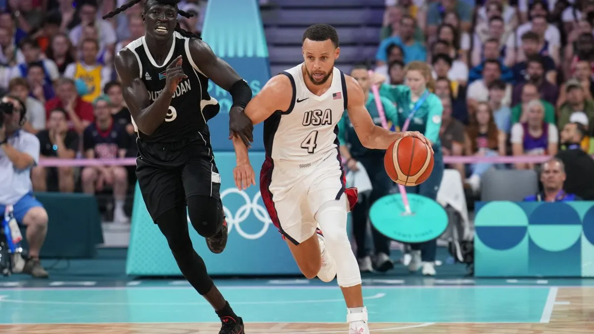 Steph Curry Roster Picture Steph Curry unfazed by Olympics shooting slump as Team USA wins again ...