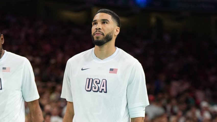 Team USA forward Jayson Tatum