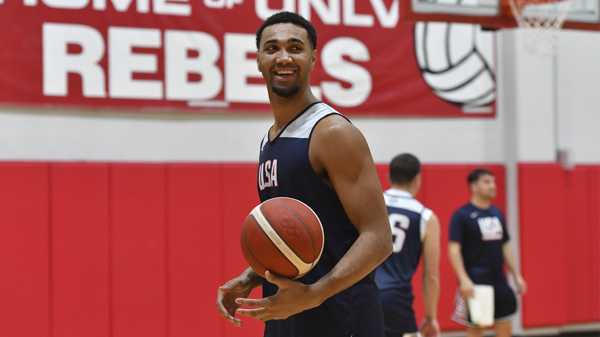 Warriors’ Trayce Jackson-Davis holds his own against Team USA big men ...