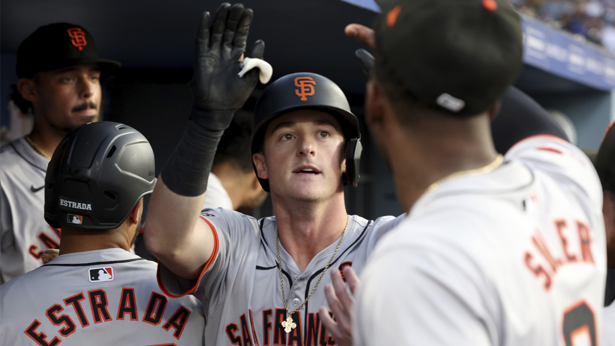 How Giants’ Tyler Fitzgerald tied Babe Ruth’s historic eight-game ...