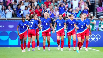 US women's soccer takes gold in final Paris match against Brazil