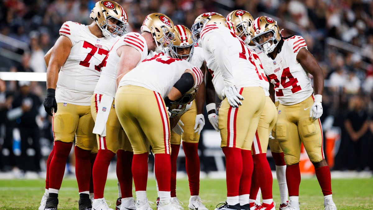 Initial 49ers 53man roster for 2024 NFL regular season released NBC