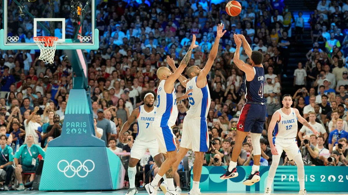 Steve Kerr Not Surprised Steph Curry Took Olympics ‘golden Dagger’ Shot ...