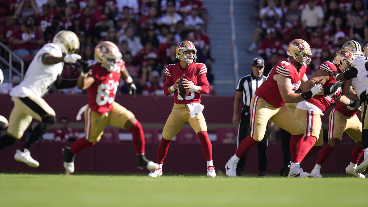 49ers observations Brock Purdy sputters, Josh Dobbs excites vs Saints