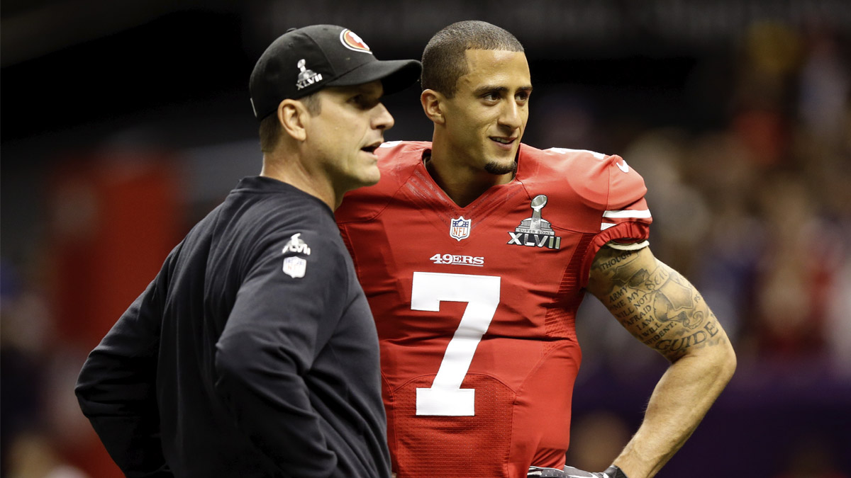 Colin Kaepernick Considering Chargers Coaching Offer From Jim Harbaugh – NBC Sports Bay Area & California