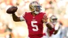 Shanahan expects Dobbs' preparation to pay off in 49ers' season finale