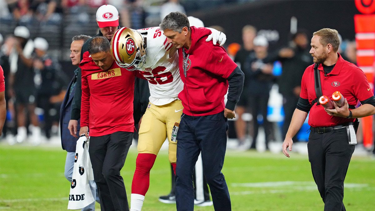 Updates on the knee injuries of Leonard Floyd and Yetur Gross-Matos provided by the 49ers – NBC Sports Bay Area & California