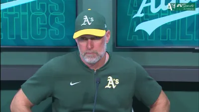 Kotsay breaks down Basso's MLB debut in A's loss to Tigers