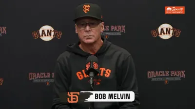 Melvin implores Giants to ‘keep playing' after fourth straight loss