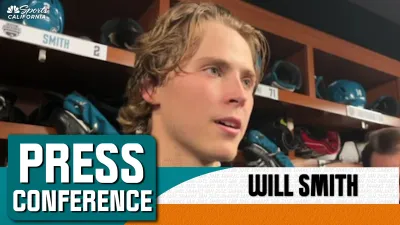 Smith discusses Sharks' performance in 2024 Rookie Faceoff