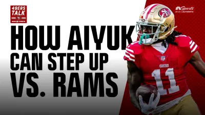 Will Aiyuk step up for 49ers vs. Rams with McCaffrey, Samuel out?