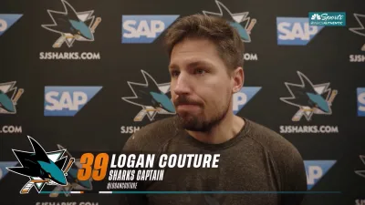 Sharks' Couture shares injury update as training camp begins