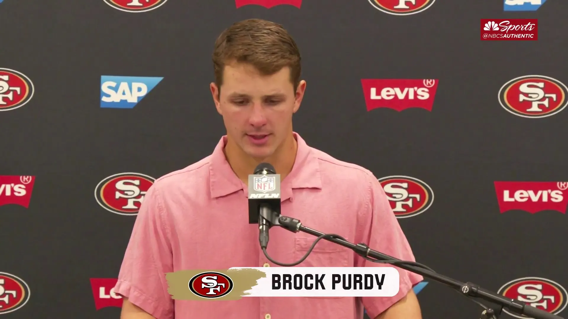 Brock Purdy shares frustration after 49ers' 27-24 Week 3 loss to Rams – NBC  Sports Bay Area & California