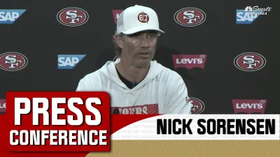 Sorensen confident 49ers' defense will step up after loss of Hargrave