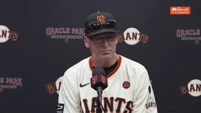 Melvin: ‘a lot of good things happened today' in Giants' 6-5 win