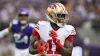 Shanahan, 49ers eyed increased Aiyuk involvement in loss to Vikings