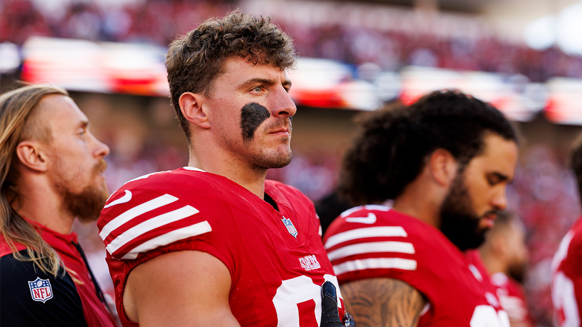 Eric Sobert prêt à soutenir le « standard » des 49ers malgré la blessure de George Kittle – NBC Sports Bay Area & California