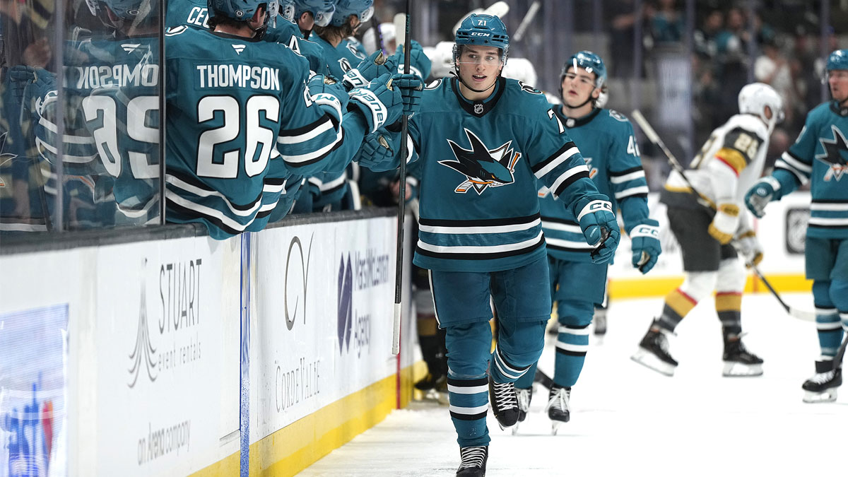 Macklin Celebrini, Will Smith Make Sharks 2024-25 Opening Night Roster ...