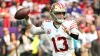 How PFF graded Purdy, 49ers in mistake-filled loss to Vikings