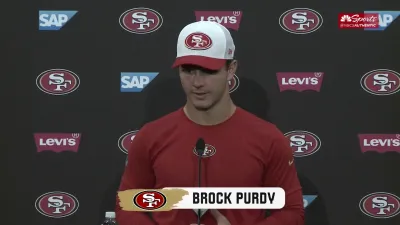 Brock Purdy impressed with Jordan Mason's seamless transition into starting role for 49ers