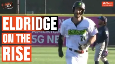 Giants Talk: Projecting Eldridge's future after promising 2024 season