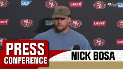 Bosa felt 49ers' ‘backs were against the wall' in Seattle