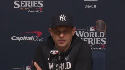 Aaron Boone explains why he walked Betts to face Freeman