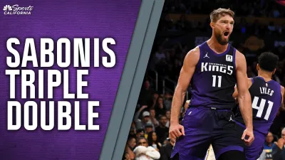  Sabonis' triple-double not enough in Kings' loss to Lakers