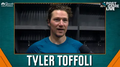 Toffoli explains significance of Sharks' win vs. Utah