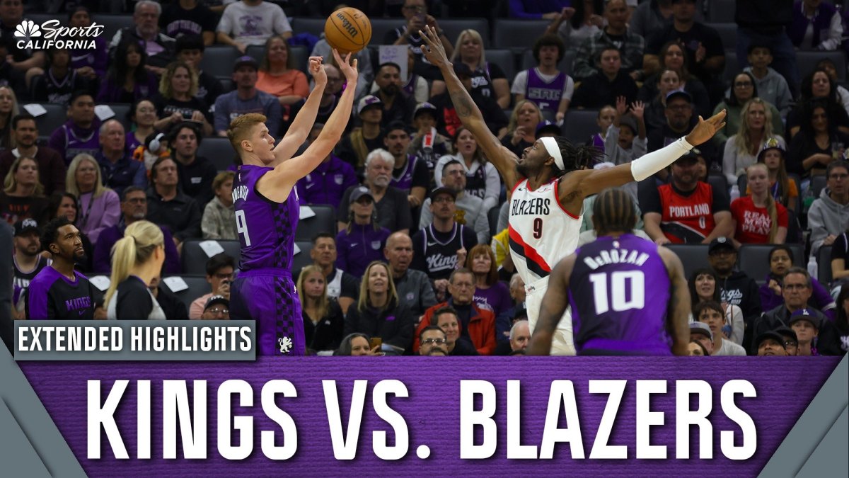Kings vs. Trail Blazers highlights Top plays in 11198 win NBC