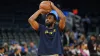 Healthy Wiggins practices, but Warriors preseason status undecided