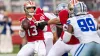 49ers vs. Cowboys live updates: Lenoir INT leads to Kittle TD, 20-10 SF lead