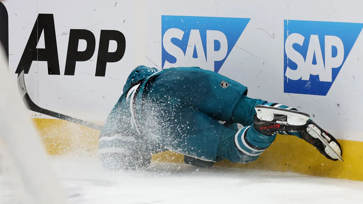 Macklin Celebrini injury overshadows San Jose Sharks’ sloppy loss – NBC