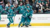 Celebrini returns Sharks fans' roar to sold-out Tank in NHL debut