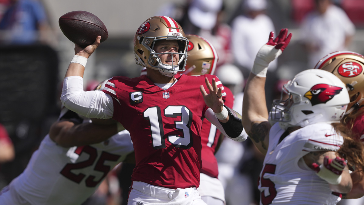 49ers QB Brock Purdy made a mistake on Cardinals blitz, says Kyle Shanahan – NBC Sports Bay Area & California