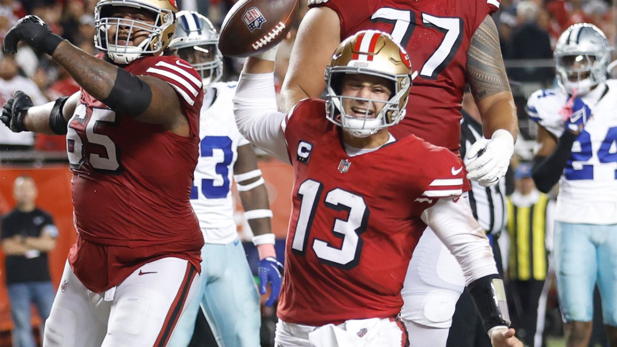 49ers QB Brock Purdy achieves rare feat in third quarter against Cowboys – NBC Sports Bay Area & California