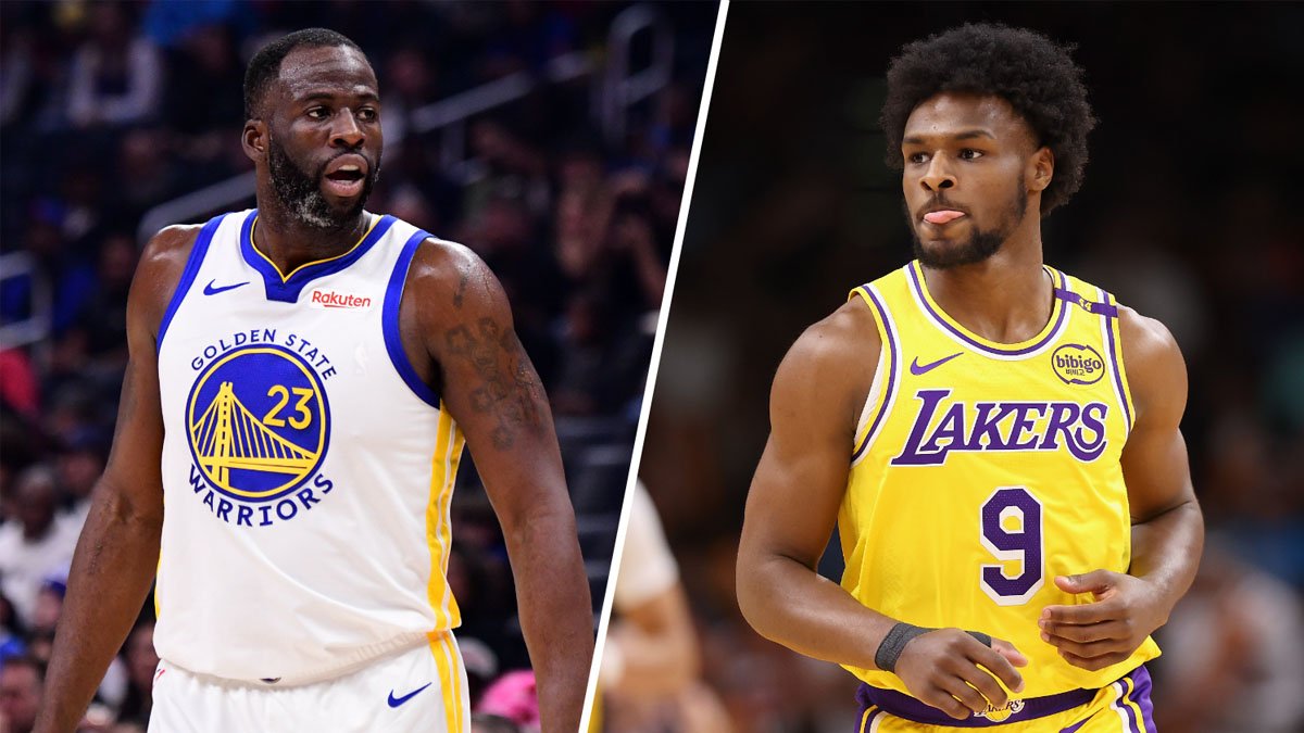 What Draymond Green told Bronny James when Warriors played Lakers – NBC ...