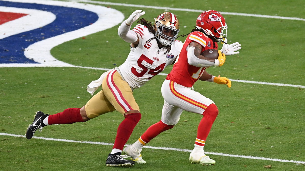 49ers star Warner owns impressive tackle streak vs. Chiefs