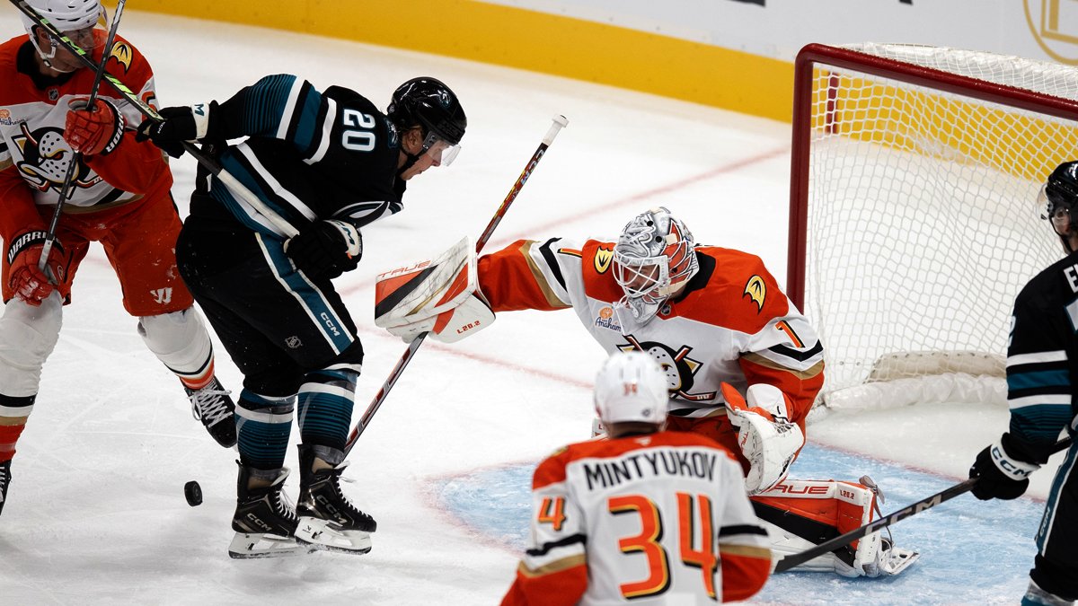 Sharks observations San Jose out of sync without Macklin Celebrini vs