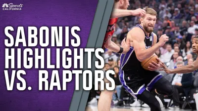 Domantas Sabonis highlights: Watch Kings center record triple-double vs. Raptors