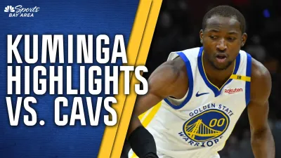 Jonathan Kuminga: Watch Warriors forward score 21 points vs. Cavaliers