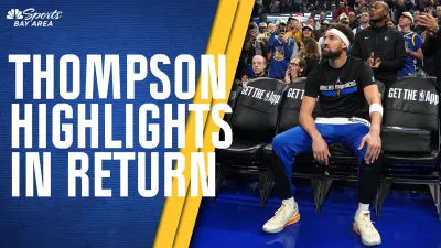 Klay Thompson highlights: Watch Mavs star score 22 points in Chase Center return