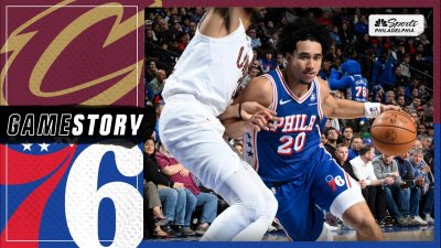 McCain scores career-high 34 points in undermanned Sixers' loss to Cavaliers