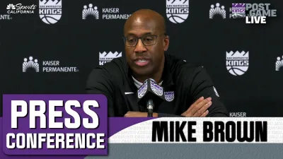 Brown pleased with Kings' second-half adjustments in win vs. Suns